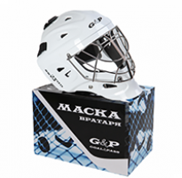 Хоккейный вратарский шлем GOAL&PASS WHT Cat Eye
