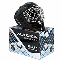 Хоккейный вратарский шлем GOAL&PASS BLK Cat Eye 